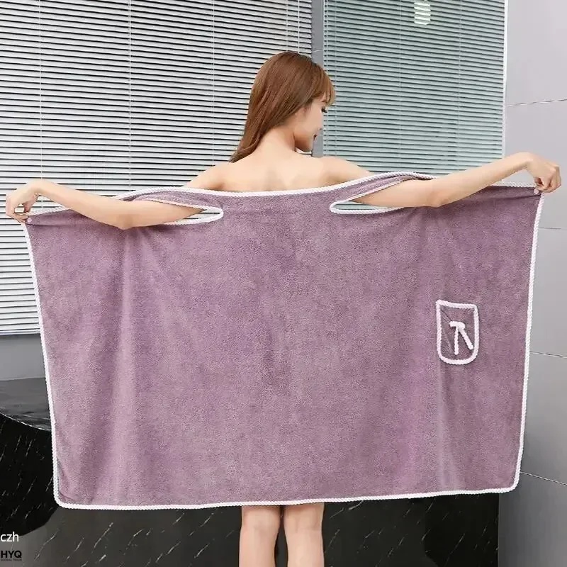 Spa Towel - 여성용 목욕 타월, 소녀용, 착용 가능한
