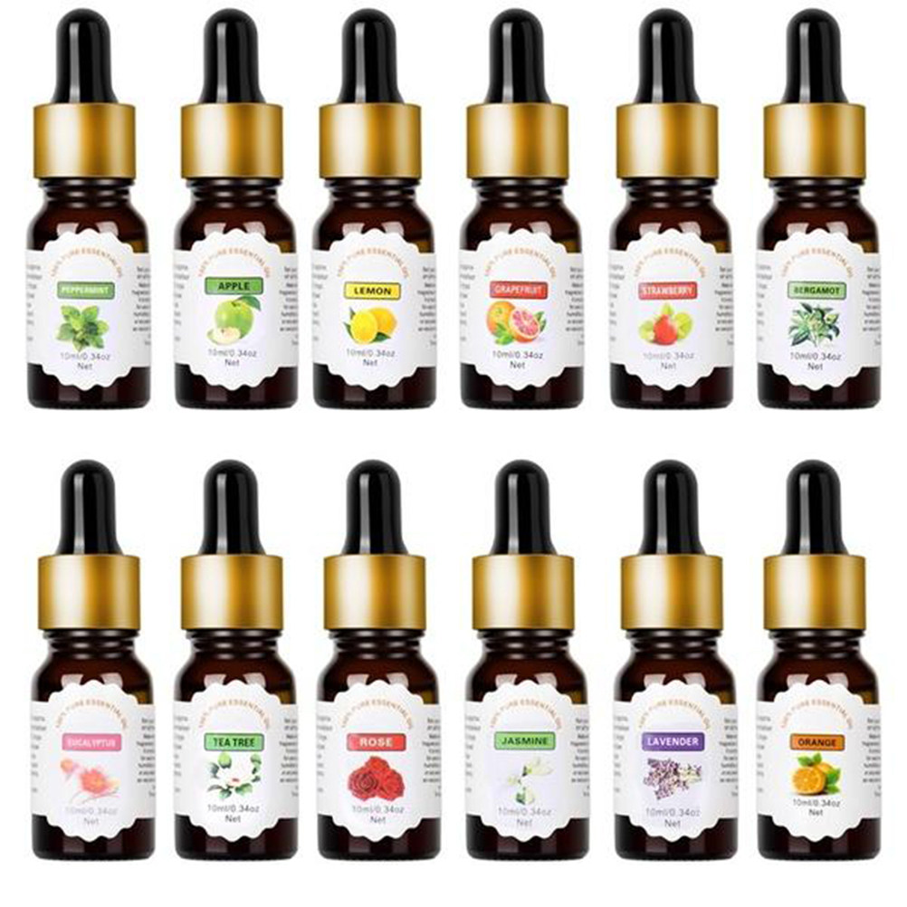 Aromatherapy Diffuser - 10ml 용량의 순수한 레몬 에센셜 오일,