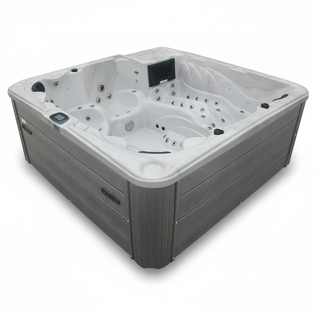 Hot Tub - 아크릴 온수 욕조, 2300x2300x950mm 아리스테크 아크릴