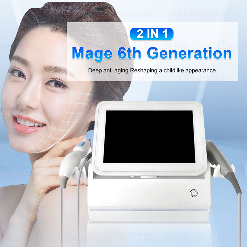 Body Brush - 전문가용 7D HIFU 6세대 RF 미용기기