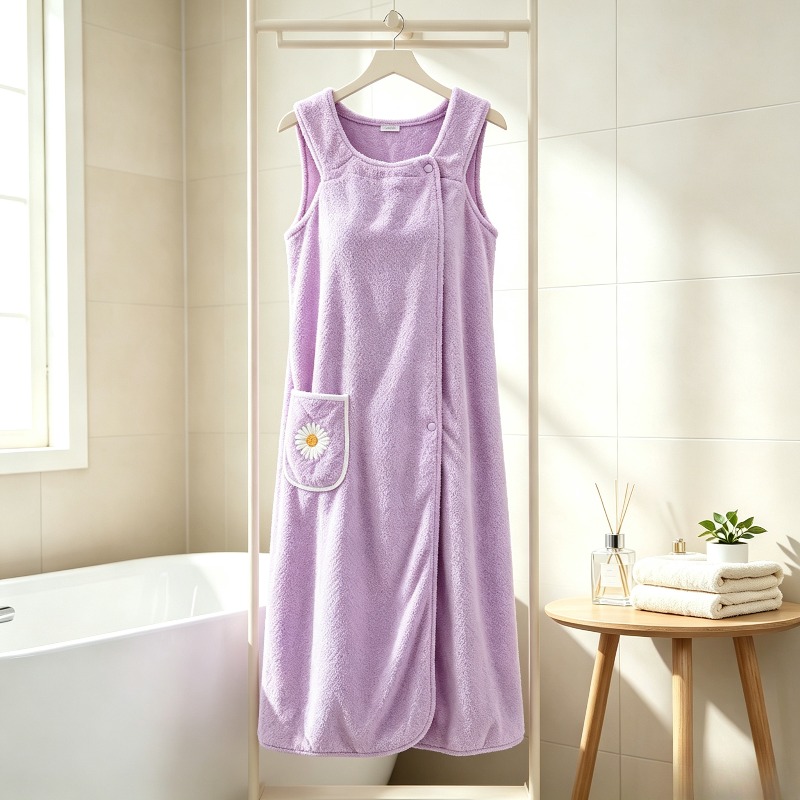 엑스트라 롱 핑크 플로럴 바스타월, 초흡수성, 보풀 없 - Spa Towel 리뷰 및 가격