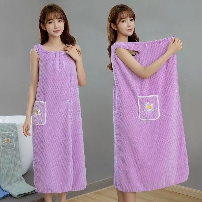 엑스트라 롱 핑크 플로럴 바스타월, 초흡수성, 보풀 없 - Spa Towel 리뷰 및 가격