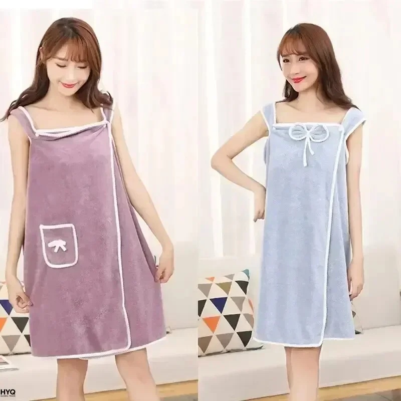 여성용 목욕 타월, 소녀용, 착용 가능한 디자인, 85 - Spa Towel 리뷰 및 가격