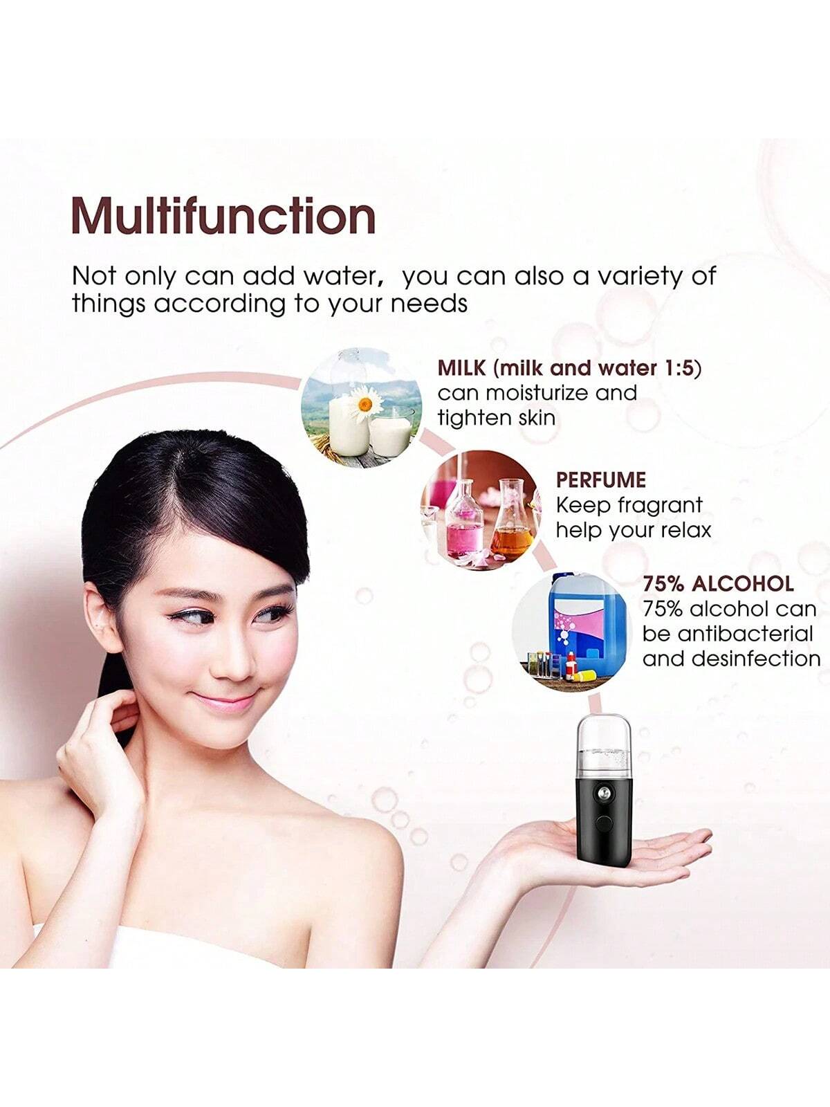 USB 미스트 페이셜 스프레이 가습기 충전식 분무기 페 - Face Steamer 리뷰 및 가격