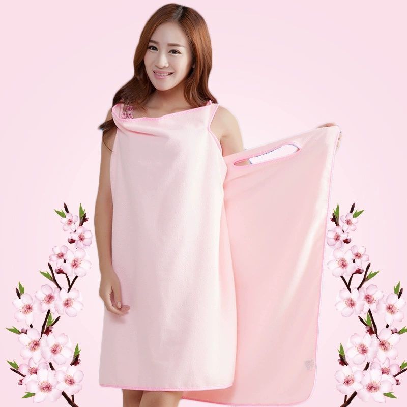 여성용 목욕 가운 소녀용 웨어러블 타월 150*80cm - Spa Towel 리뷰 및 가격
