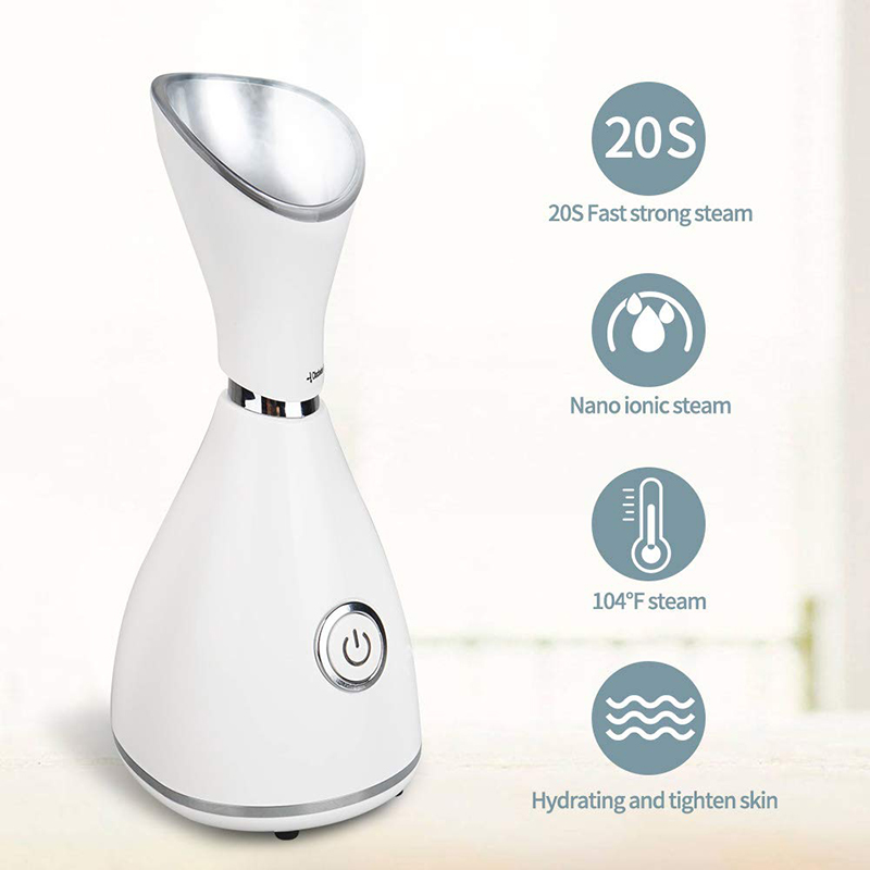 휴대용 나노 이온 핫 미스트 페이셜 스티머 전문 수분  - Face Steamer 리뷰 및 가격