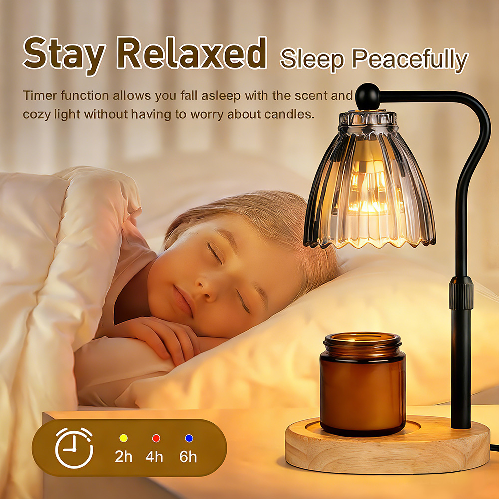 타이머가 있는 캔들 워머 램프, 밝기 조절 가능한 왁스 - Wax Warmer 리뷰 및 가격